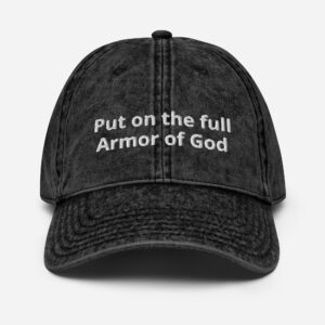 Armor of God Vintage Cotton Twill Cap